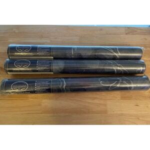 Coloroll Baldrine Ready Pasted Vinyl Wallpaper 257363 Blue Silver Purple 3 Rolls